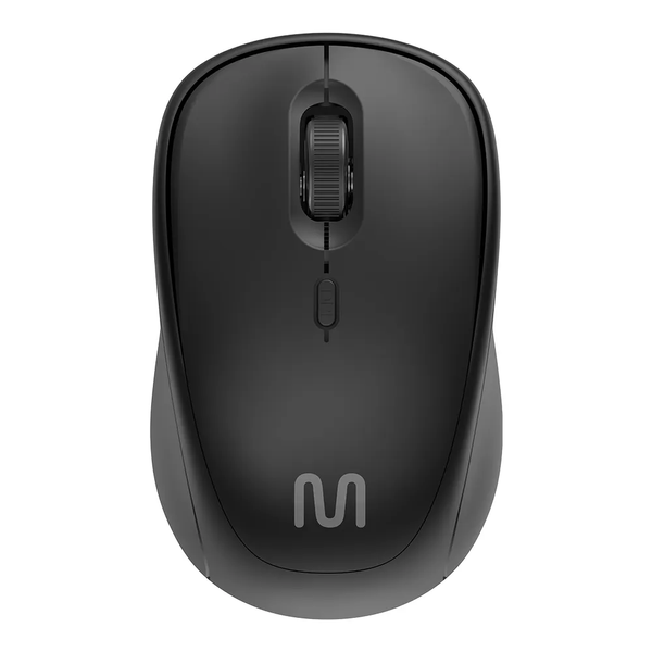 Mouse Sem Fio Bluetooth 5.0 Clique Silencioso Multi 1600dpi Preto - MO350