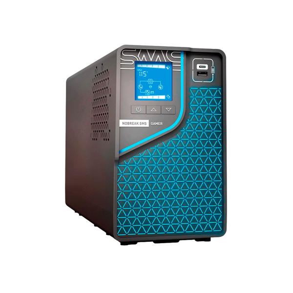 Nobreak 1500va Sms Gamer Senoidal Wifi Usb Rgb E - Bivolt Auto S - Bivolt Manual - Pn 29600
