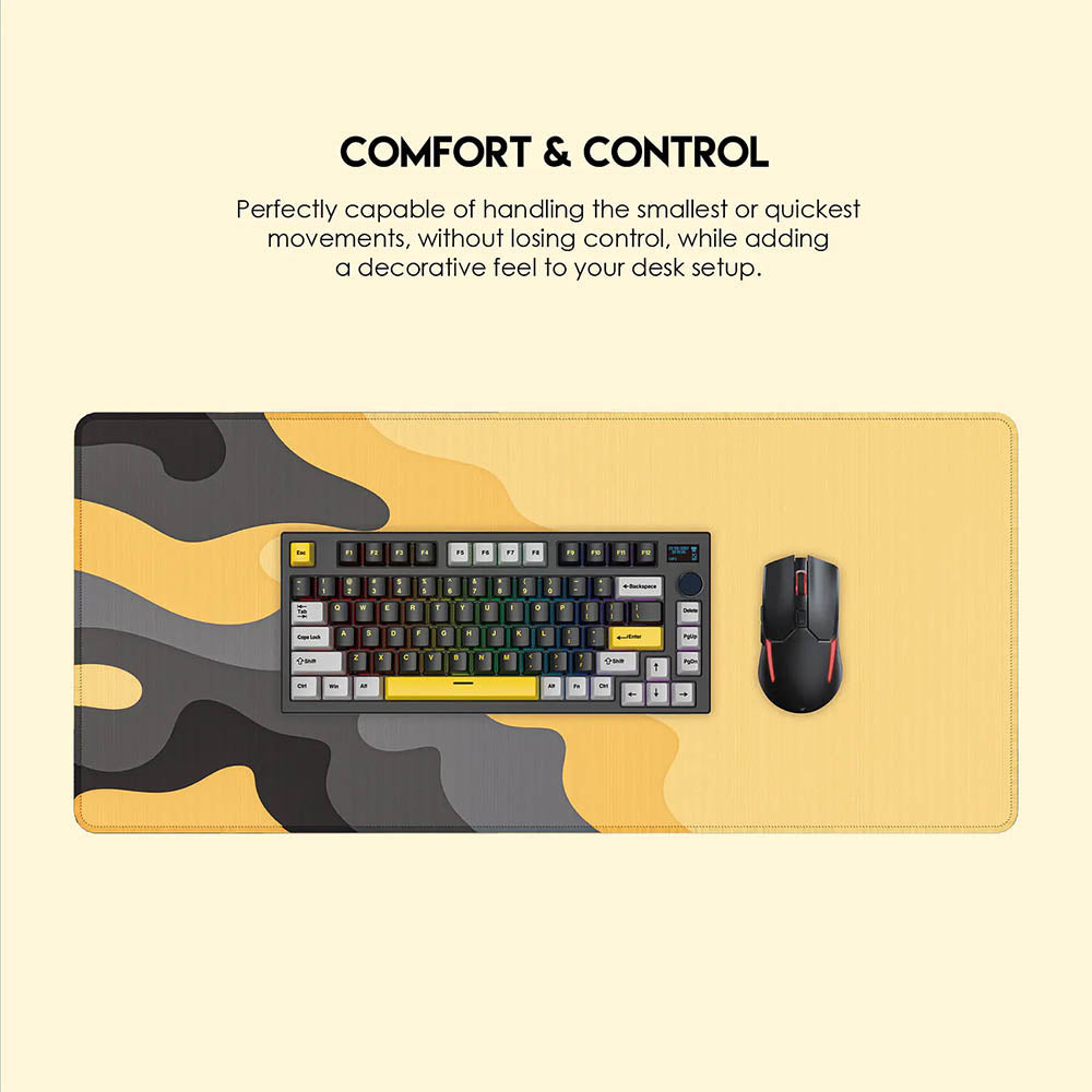 Mousepad Gamer Fantech Sandy Charcoal EXG Preto 900X400mm - MP905