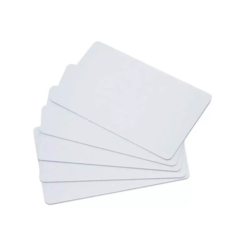 Cartão RFID Controle de Acesso 13,56Mhz Branco Liso