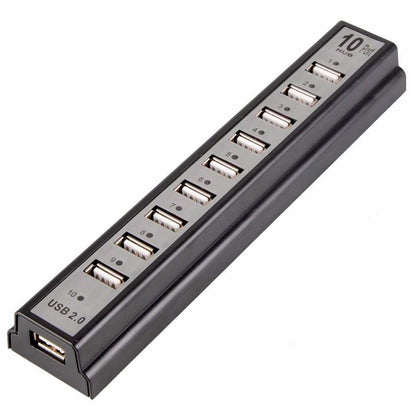 Hub Usb 10 Portas 2.0 High Speed C/Fonte