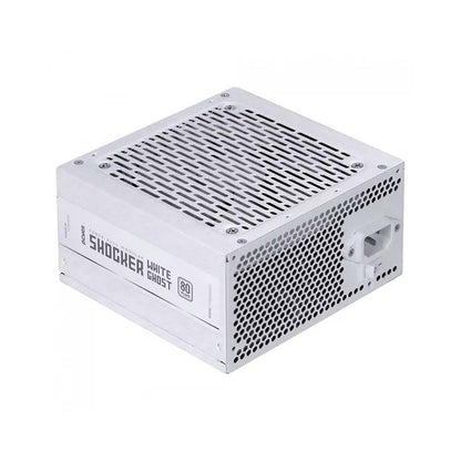 Fonte Real Atx 600w Full Modular PCYes 80 Plus Pfc White Ghost Branca - FM600WWG