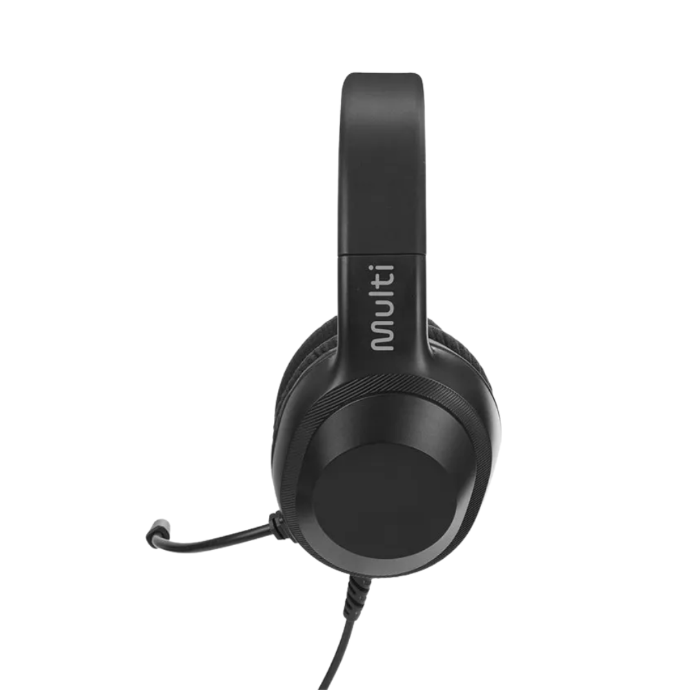 Headset Usb A / Tipo-C 150cm Multi Preto - PH509