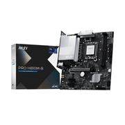 Placa Mae MSI Pro H810M-B Lga 1851 Ddr5 Hdmi M.2 DP Usb-C (Linha Intel Ultra) - PRO H810M-B
