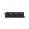 Teclado Gamer Mecânico Redragon Anivia RGB Switch Marrom Preto - K614-RGB (PT-BROWN)