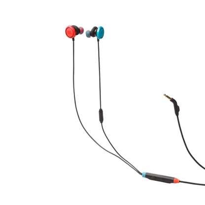 Fone de Ouvido Gamer P3 JBL Intra Auricular Quantum 50 Azul / Vermelho - JBLQTUM50N