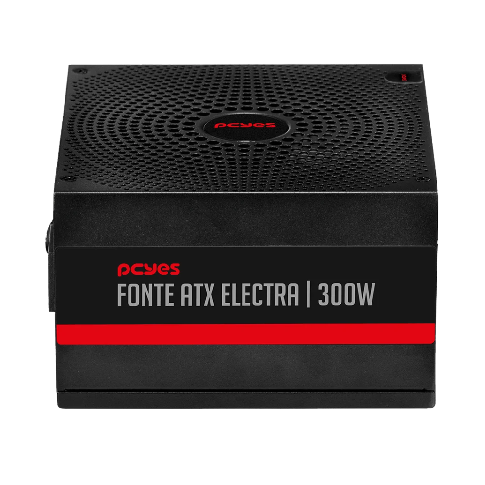 Fonte Atx 300w PcYes Electra Spark Pfc Ativo - ELEC300W