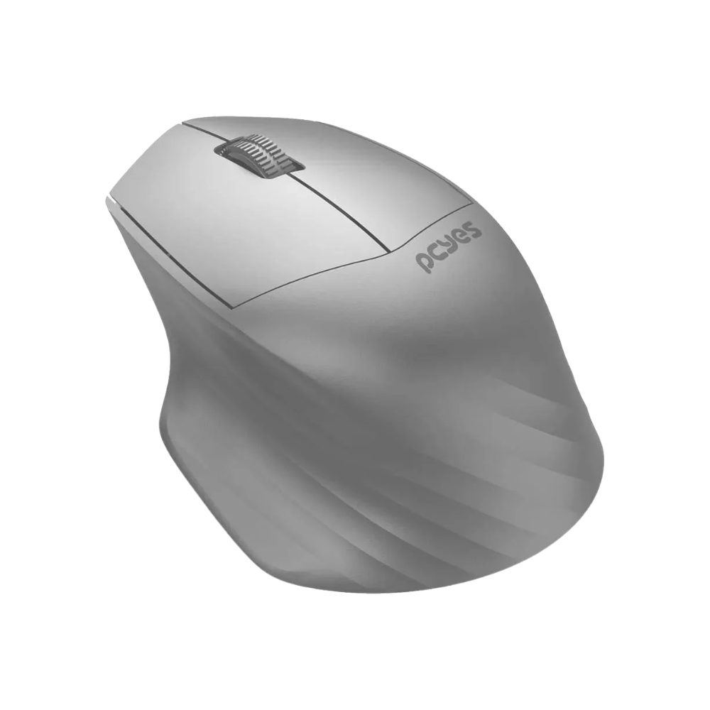 Mouse Sem Fio PCYes Dash Lite 1600Dpi Silent Click Cinza - PMDV2GY
