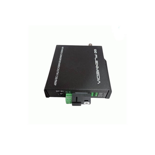 Kit Conversor de Video, Dados e Seriais Flexmedia 4 Video TX TVI/CVI/AHD SM 20KM SC 720P + RS485 - HDAFO/4VDS20