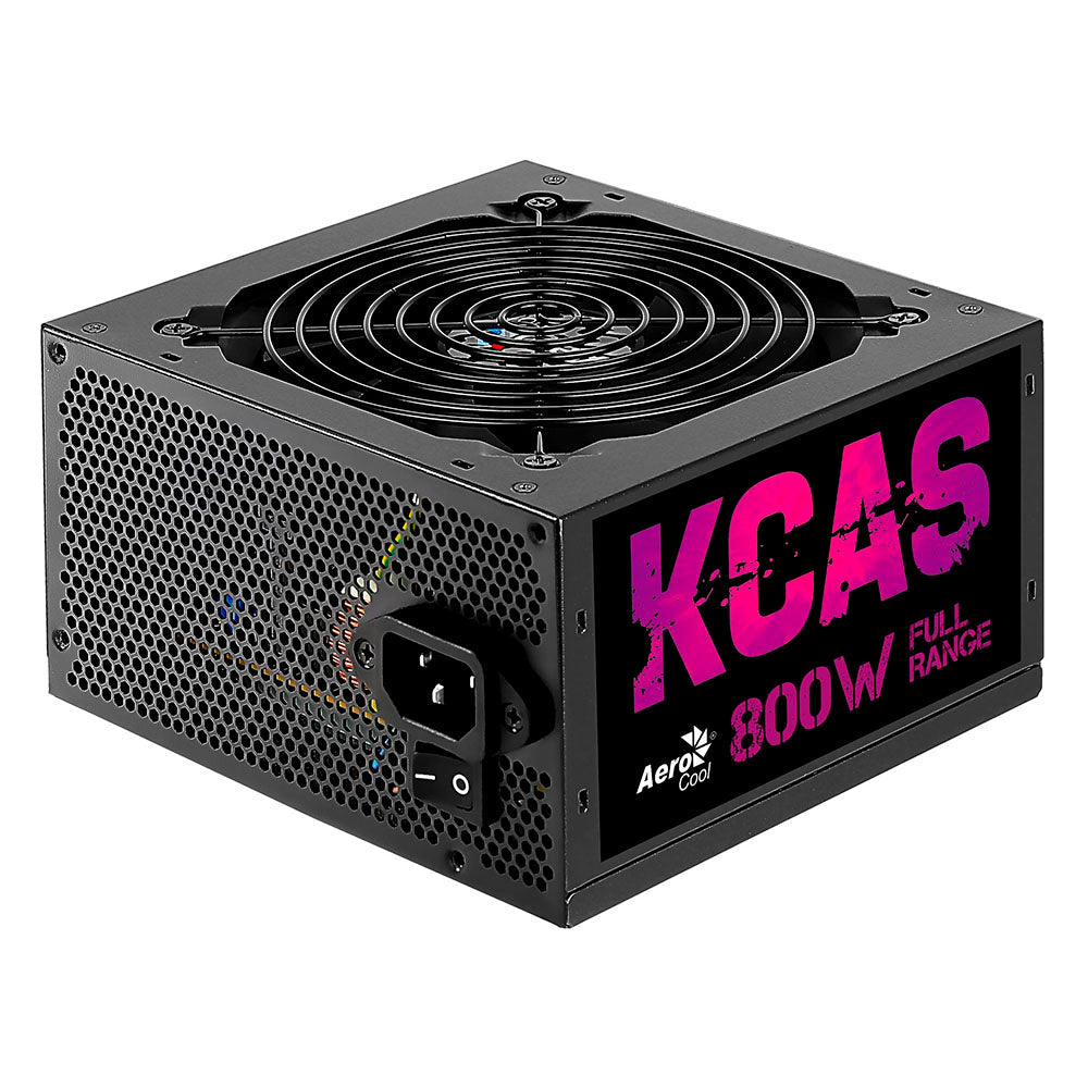 Fonte Real Atx 800w Aerocool Kcas 80 Plus Pfc Bronze - 79602 Truedata