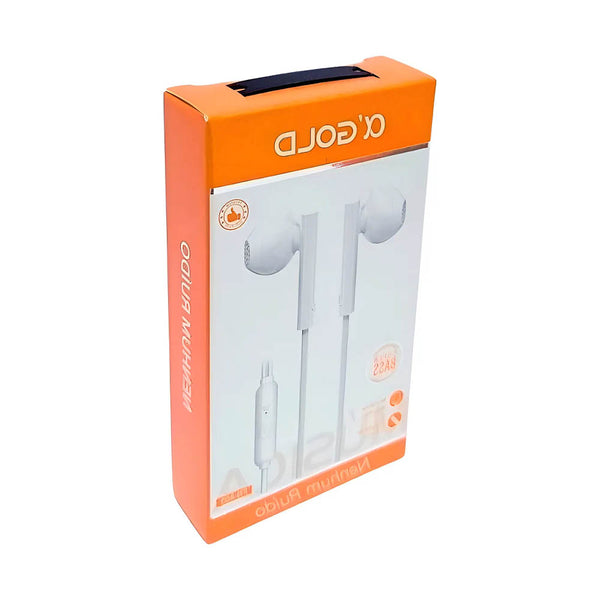Fone De Ouvido aGold P3 Com Microfone - FN-A03