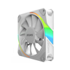 Cooler Fan para Gabinete PCYes Sangue Frio 3 Led ARGB 120mm 03 Pinos Branco - ARGBSF3WGBR