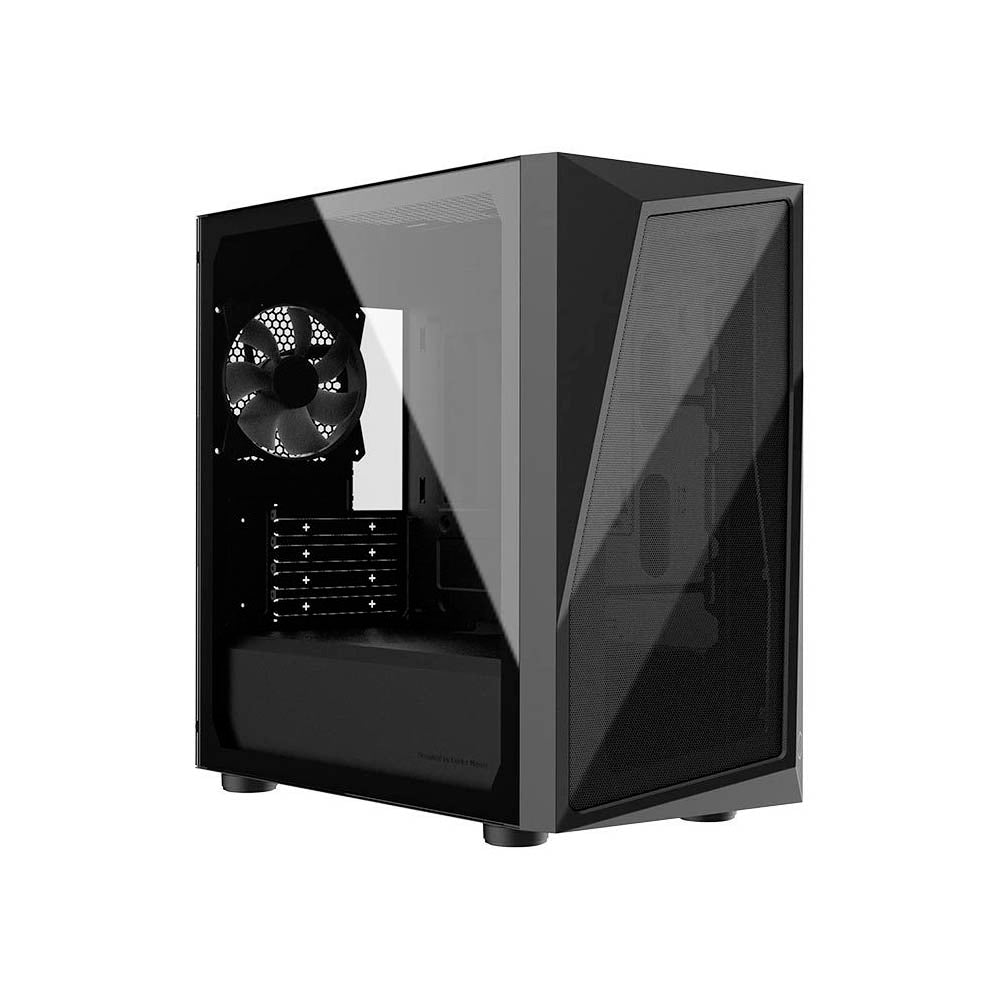 Gabinete Gamer Cooler Master CMP 320L Preto Com Lateral em Vidro Temperado - CP320-KGNN-S03