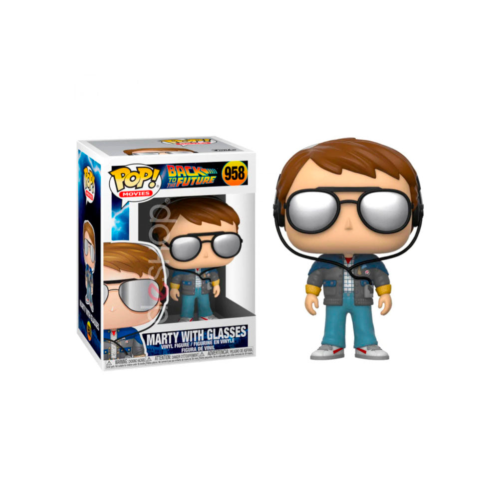 Funko Pop De Volta Para o Futuro - Marty de Óculos - 120368