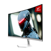 Monitor Gamer Curvo Led 27 Pols PCYes Quartzo Q27 Full HD  Va 100Hz 5Ms Hdmi vga Branco -  PMGQ27C100WG