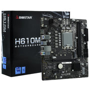 Placa Mae Biostar H610M Lga 1700 Ddr4 Hdmi USB 3.2 M.2 (12a e 13a Geração) - H610MH