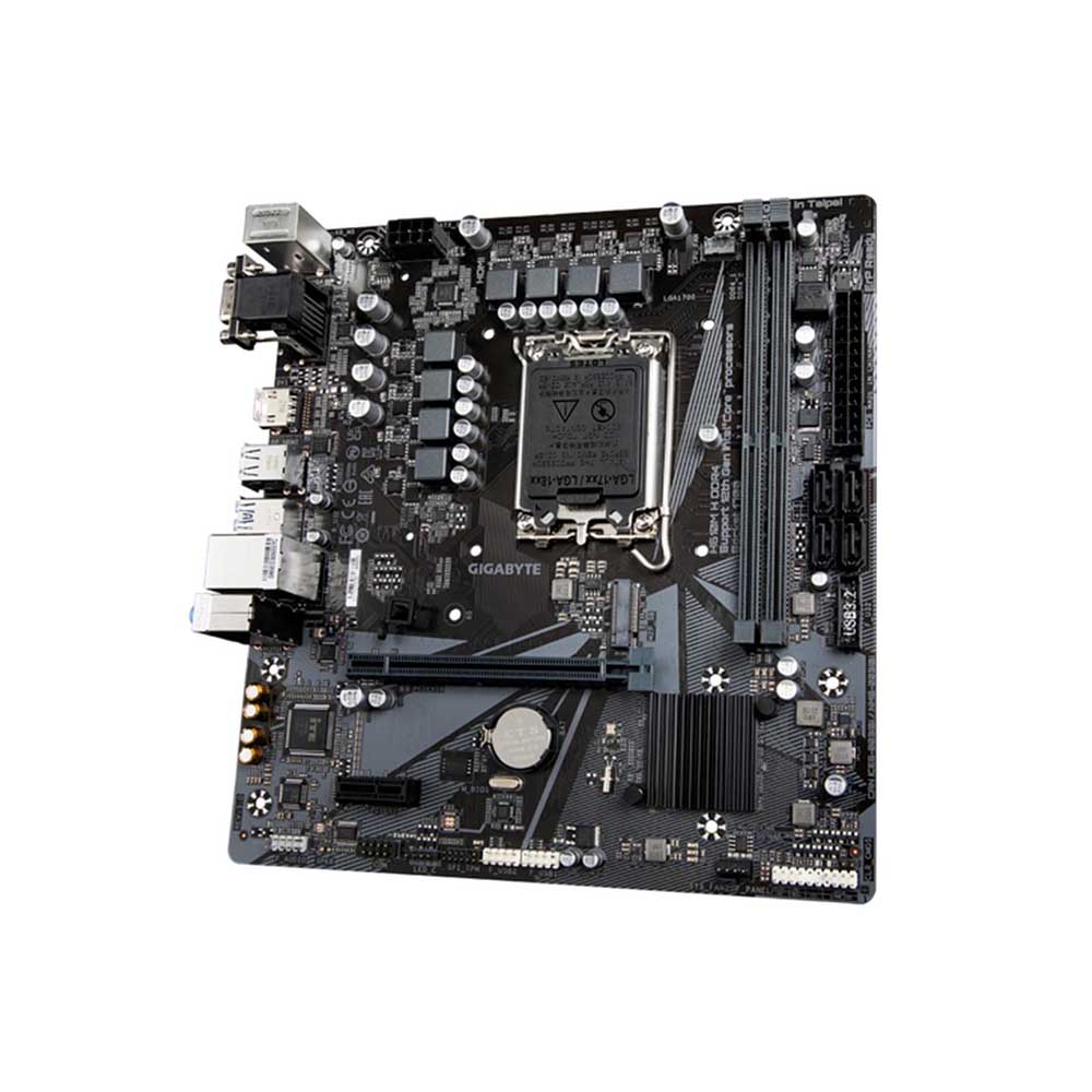 Placa Mae Gigabyte H610M H Matx Intel Lga 1700 Ddr4 Hdmi USB 3.2 D-Sub M.2 (12a Geração)