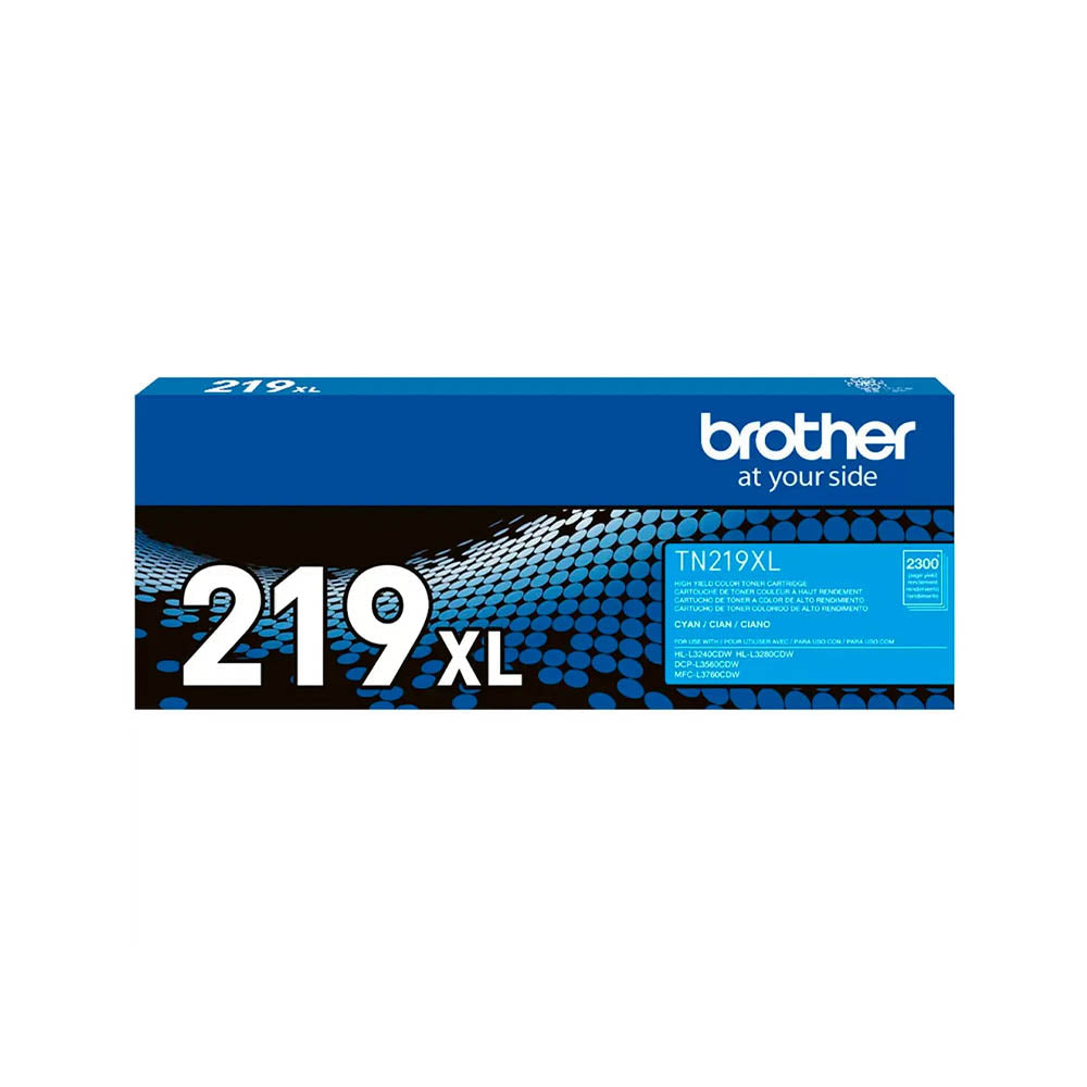 Toner Brother Color Ciano 2300 Pags Tn-219XL C - P/ HL-L3240CDW Truedata