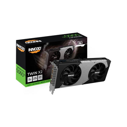 Placa De Video 12gb RTX 3060 Gddr6 Inno3d Nvidia Geforce Twin X2 192bits 3x Displayport 1x Hdmi - N506T2-08D7-193075N