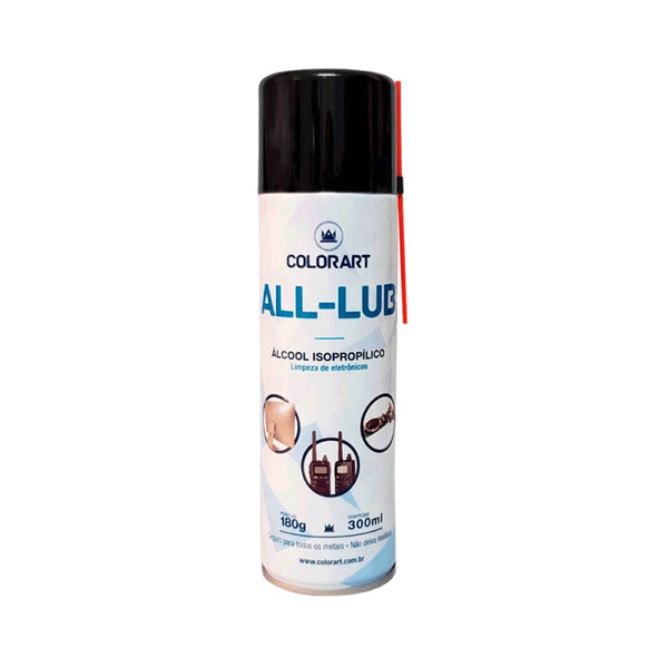 Alcool Isopropílico Aerossol Isopropanol 99,8% Colorart 300ml