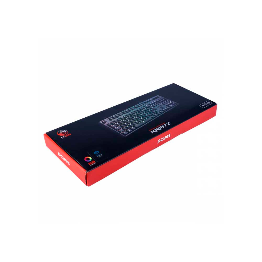 Teclado Gamer Mecanico PCYes Kratz Outemu Blue Hotswap Abnt2 RGB - PKOHBLRGB