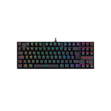 Teclado Gamer Mecanico Redragon Kumara Pro Rgb Preto Switch Marrom - K552RGB-PRO (PT-BROWN)