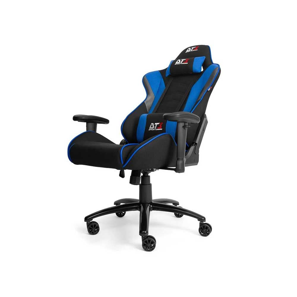 Cadeira Gamer DT3 Sports Elise Fabric com Encosto Reclinável Preta/Azul - 12193-6