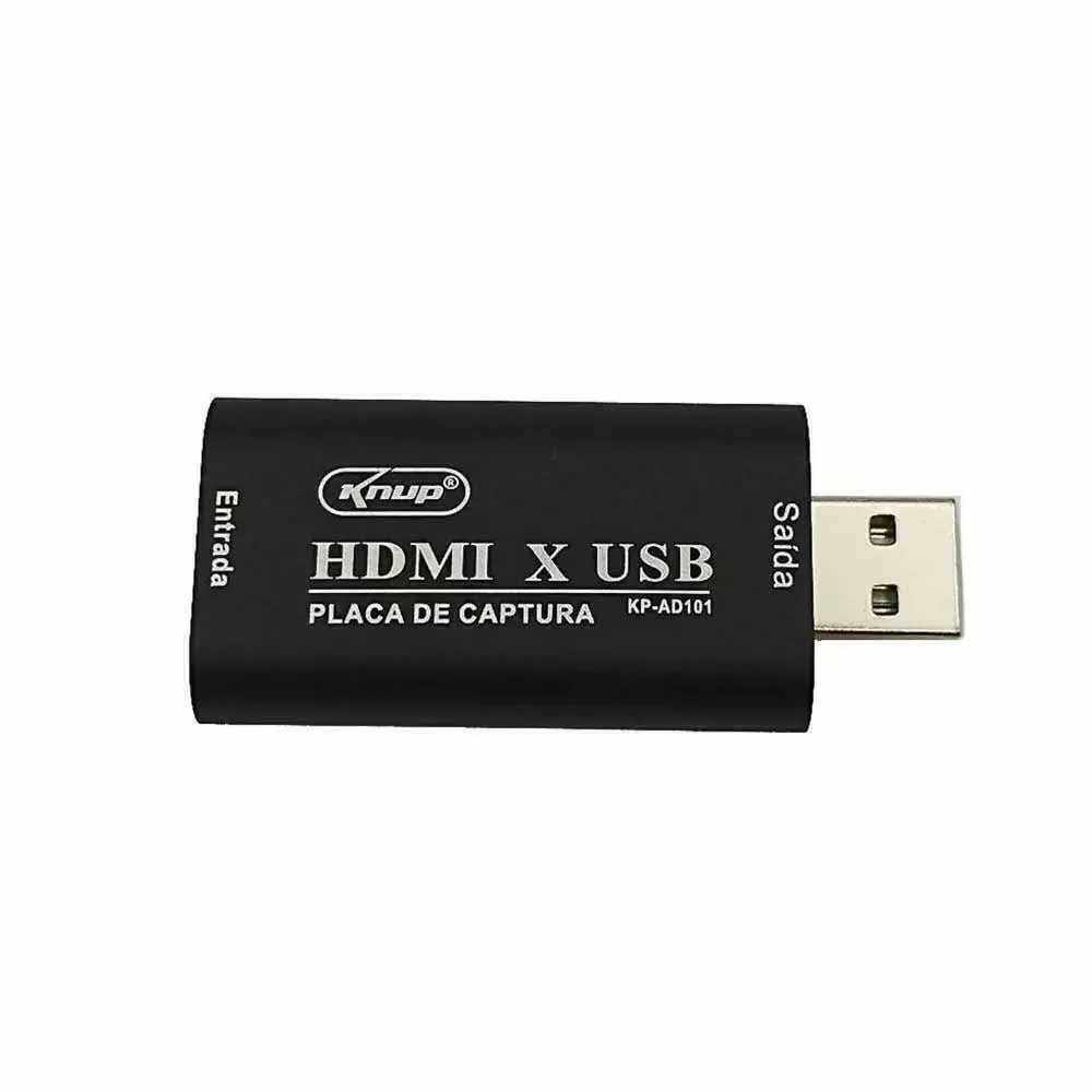 Placa De Captura De Video Usb P/ Hdmi Knup - KP-AD101