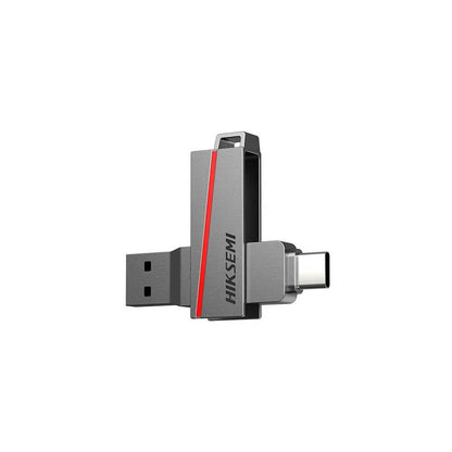 Pen Drive 64gb Usb 3.0 / Tipo C Hiksemi Dual Drive E307C Preto - HS-USB-E307C/64G/U3