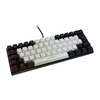 Teclado Gamer Mecanico Warrior 60%  RGB Rainbow Switch Blue Branco / Preto - TC314