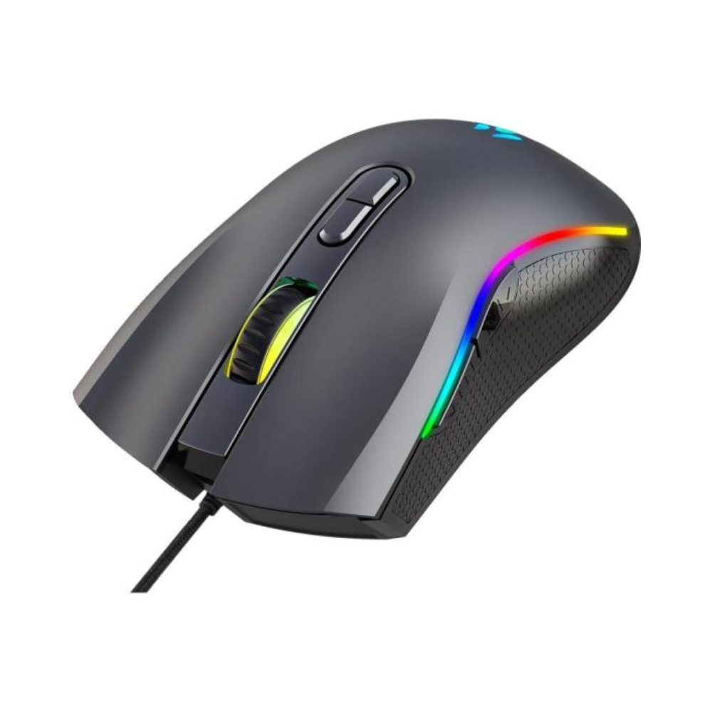 Mouse Gamer Usb Fortrek Black Hawk Rgb 7200 Dpi Preto - 75682