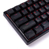 Teclado Gamer Mecanico Akko Asa 3068V2 Switch Jelly Pink RGB Preto