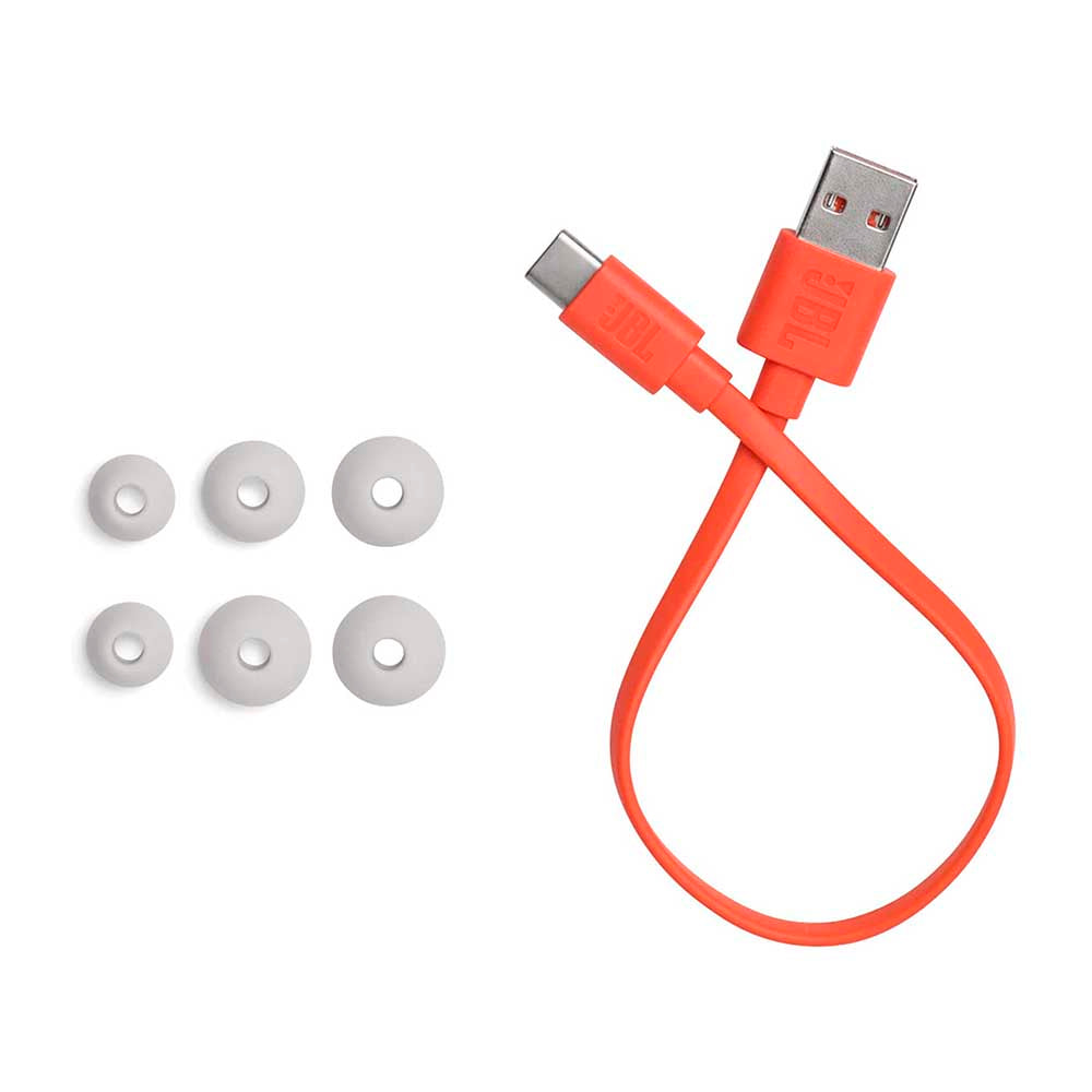 Fone De Ouvido Bluetooth JBL Dots Tune 115 TWS Branco C/ Estojo Carregador