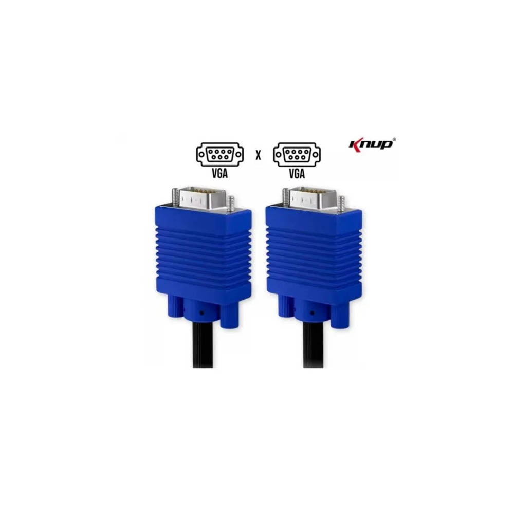 Cabo Para Monitor Vga 3mt Knup - KP-YP5002