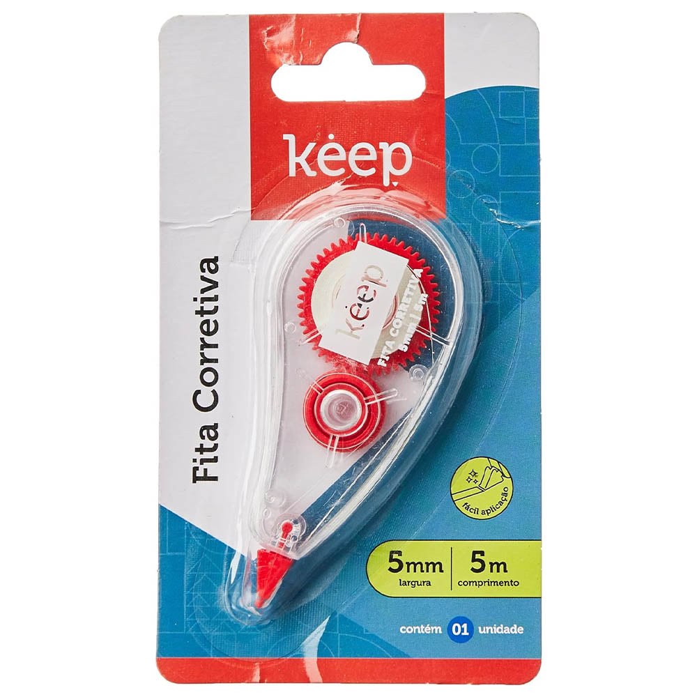 Corretivo em Fita Keep 5mm x 5m - EI125