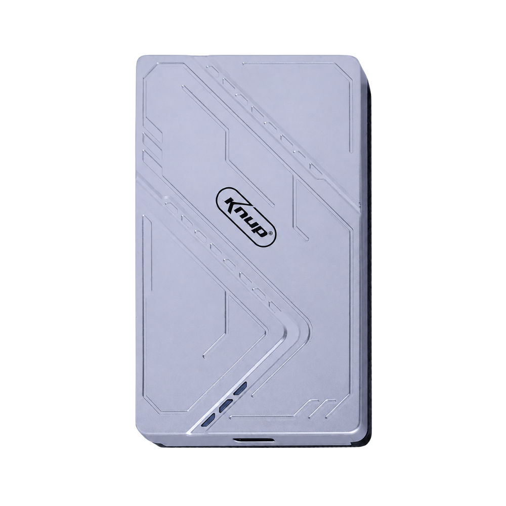 Case Para Hd e Ssd 2.5 Pols C/ Rgb Knup Usb Até 4Tb - KP-HD860