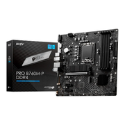 Placa Mae MSI B760-P Pro Lga 1700 Ddr4 Hdmi M.2 DP Usb-C (12a, 13a e 14a Geração) - PRO B760M-P DDR4