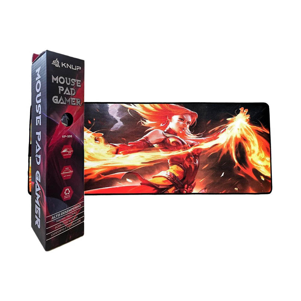 Mousepad Gamer 800x300mm Knup C/ Estampa - Kp-S08