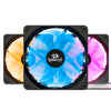 Kit c/ 3 Cooler Fan para Gabinete Redragon RGB 120mm Controle Remoto Silencioso - GC-F006