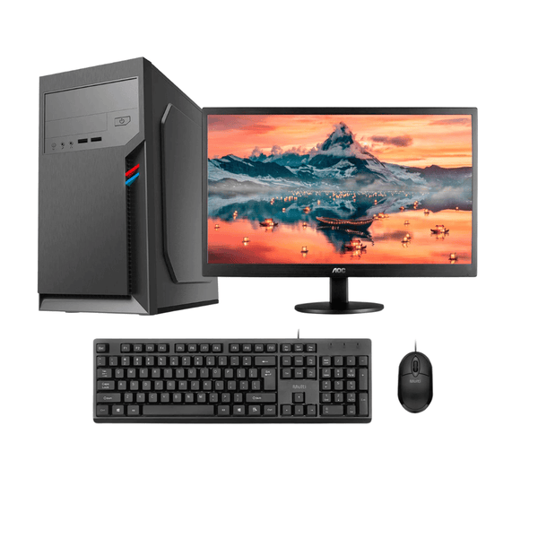 Kit Computador Truedata i3-3220 8gb 120Gb Ssd  + Monitor 18 Pols AOC + Teclado e Mouse