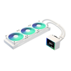 Water Cooler Triple Fan 360mm Asrock Challenger White 360 Digital ARGB Branco C/ Display - 90-ACLA36-WAAGA6