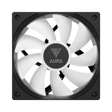 Water Cooler Single Fan Gamdias Aura ARGB 120mm (Intel/AMD) Preto - AURA GL 120 V2