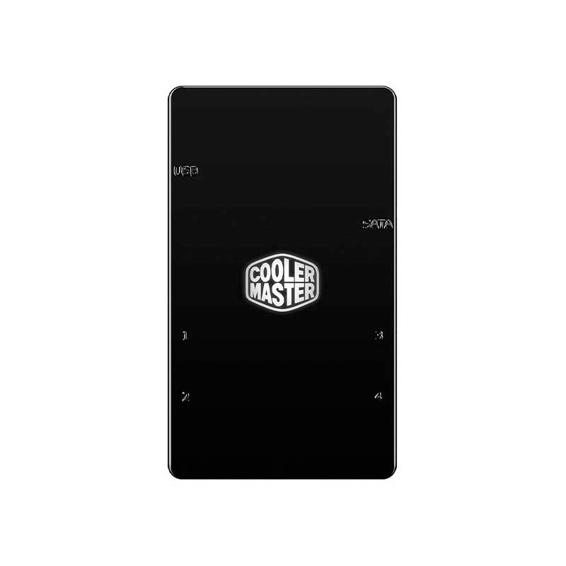 Controlador LED RGB MFY Sata 12V 4 Saídas Cooler Master - RCSN-NNUDK-R