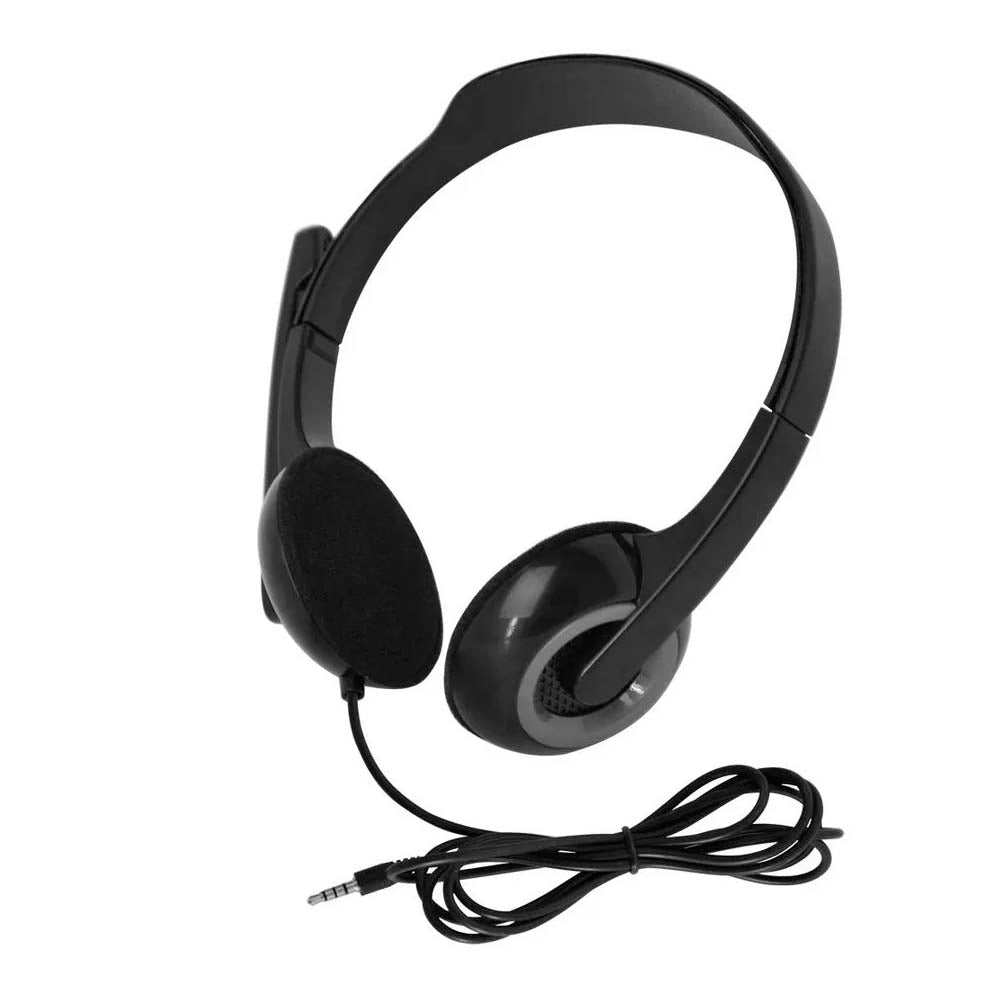 Headset Multilaser Basic P3 Preto 150cm - PH367