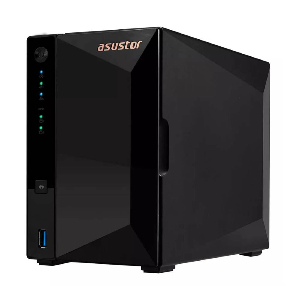 Storage Nas 2 Baias Asustor Drivestor Pro AS3302T Quad Core 1.7Ghz 2gb Ddr4 - AS3302T-V2