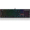 Teclado Gamer Mecanico Redragon Mitra Preto C/ RGB Switch Outemu Brown - K551RGB-1