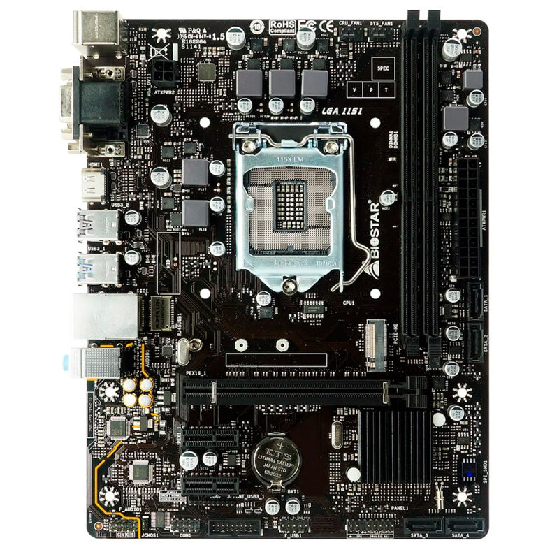 Placa Mae Biostar H310 Mhd Pro2 Intel Ddr4 Hdmi Vga Socket 1151 (8a E 9a Ger Intel)