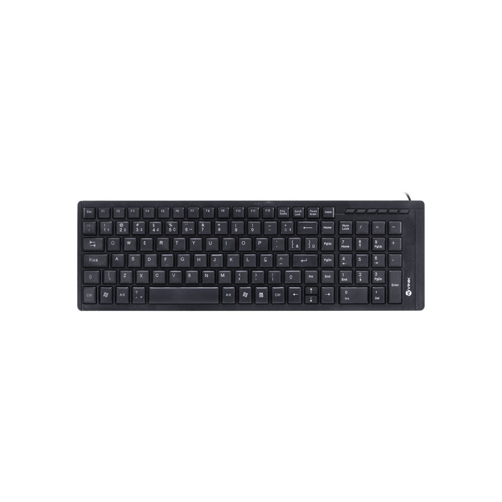 Teclado Usb Vinik Chocolate Dynamic Abnt2 Preto - DT120