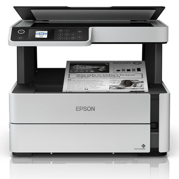 Impressora Multifuncional Epson M2170 Ecotank Jato de Tinta Monocromática Wireless Duplex - C11CH43302