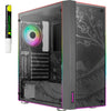 Gabinete Gamer Aerocool Skribble Mid Tower Rgb Com lateral em Vidro Temperado - Pn 78107